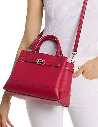 Michael Michael Kors Reed Small Pebbled Leather Satchel