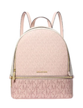 Michael Michael Kors Rhea Medium Color Block Signature Logo Backpack