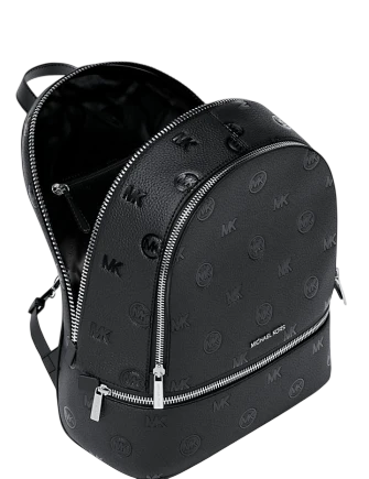Michael Michael Kors Rhea Medium Logo Debossed Backpack