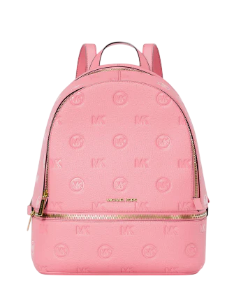 Michael Michael Kors Rhea Medium Logo Debossed Backpack