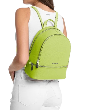 Michael Michael Kors Rhea Medium Pebbled Leather Backpack
