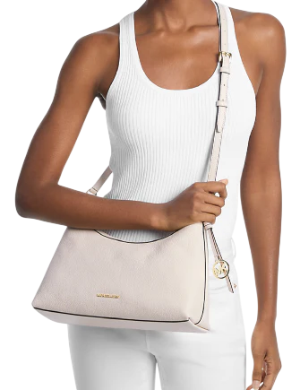 Michael Michael Kors Sammy Medium Pebbled Leather Convertible Shoulder Bag