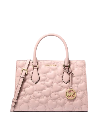Michael Michael Kors Sheila Medium Heart Embroidered Satchel