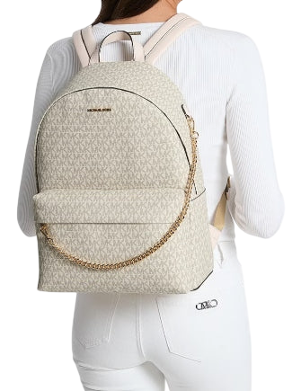 Michael Michael Kors Slater Large Signature Logo Backpack