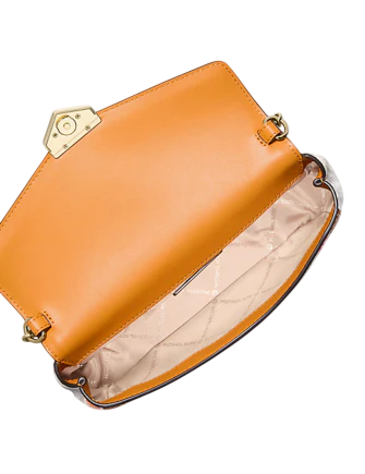 Michael Michael Kors Soho Small Printed Signature Logo Convertible Crossbody Bag
