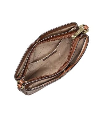 Michael Michael Kors Trisha Pebbled Leather Crossbody Bag With Pouch