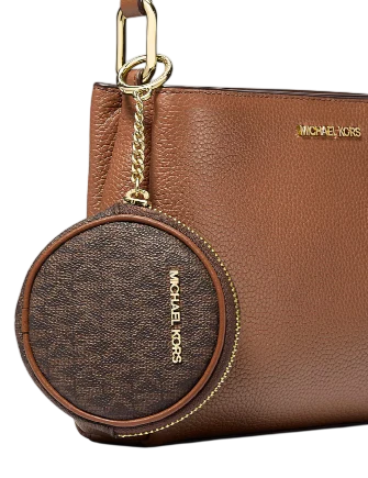 Michael Michael Kors Trisha Pebbled Leather Crossbody Bag With Pouch