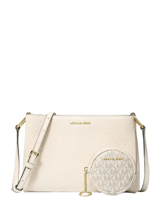 Michael Michael Kors Trisha Pebbled Leather Crossbody Bag With Pouch