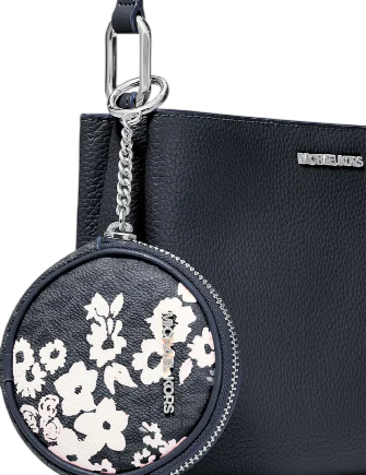 Michael Michael Kors Trisha Pebbled Leather Crossbody Bag With Pouch