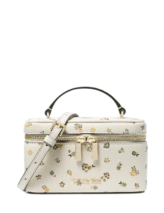Michael Michael Kors Vivi Small Floral Printed Vanity Crossbody Bag