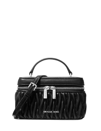 Michael Michael Kors Vivi Small Matelasse Burnished Vanity Crossbody Bag