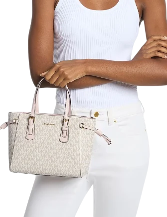 Michael Michael Kors Voyager Extra Small Signature Logo Tote Bag