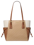 Michael Michael Kors Voyager Large Color-Block Signature Logo Tote Bag