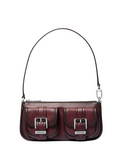 Michael Michael Kors Zoe Small Burnished Leather Pochette