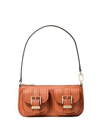Michael Michael Kors Zoe Small Leather Convertible Shoulder Bag