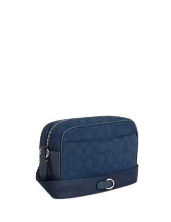Coach Mini Jamie Camera Bag In Signature Jacquard