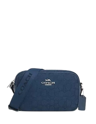 Coach Mini Jamie Camera Bag In Signature Jacquard