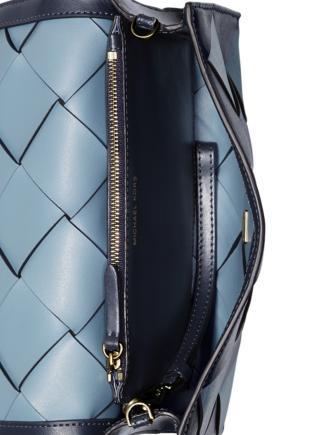 Michael Michael Kors Mott Woven Leather East West Clutch