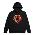 T-STAR SPLATTERS - Black Men's pullover hoodie