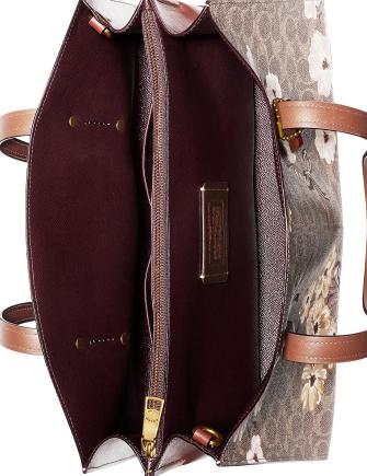 Coach Prairie Coated Canvas Signature Charlie Carryall