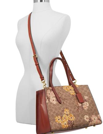 Coach Prairie Coated Canvas Signature Charlie Carryall