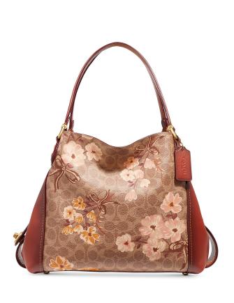 Coach Prairie Coated Canvas Signature Edie 31 Shoulder Bag