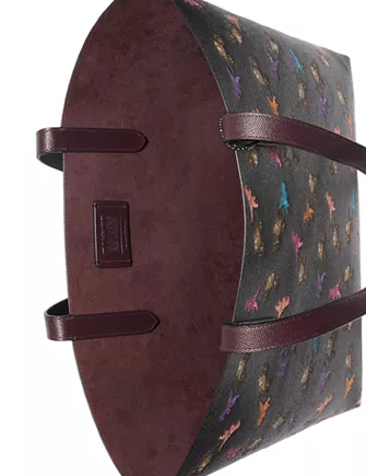 Coach Rexy And Carriage Repeat Print Highline Tote