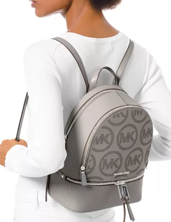 Michael Michael Kors Rhea Zip Small Leather Backpack
