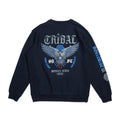 EAGLE - SDFC x Tribal - Navy Crewneck