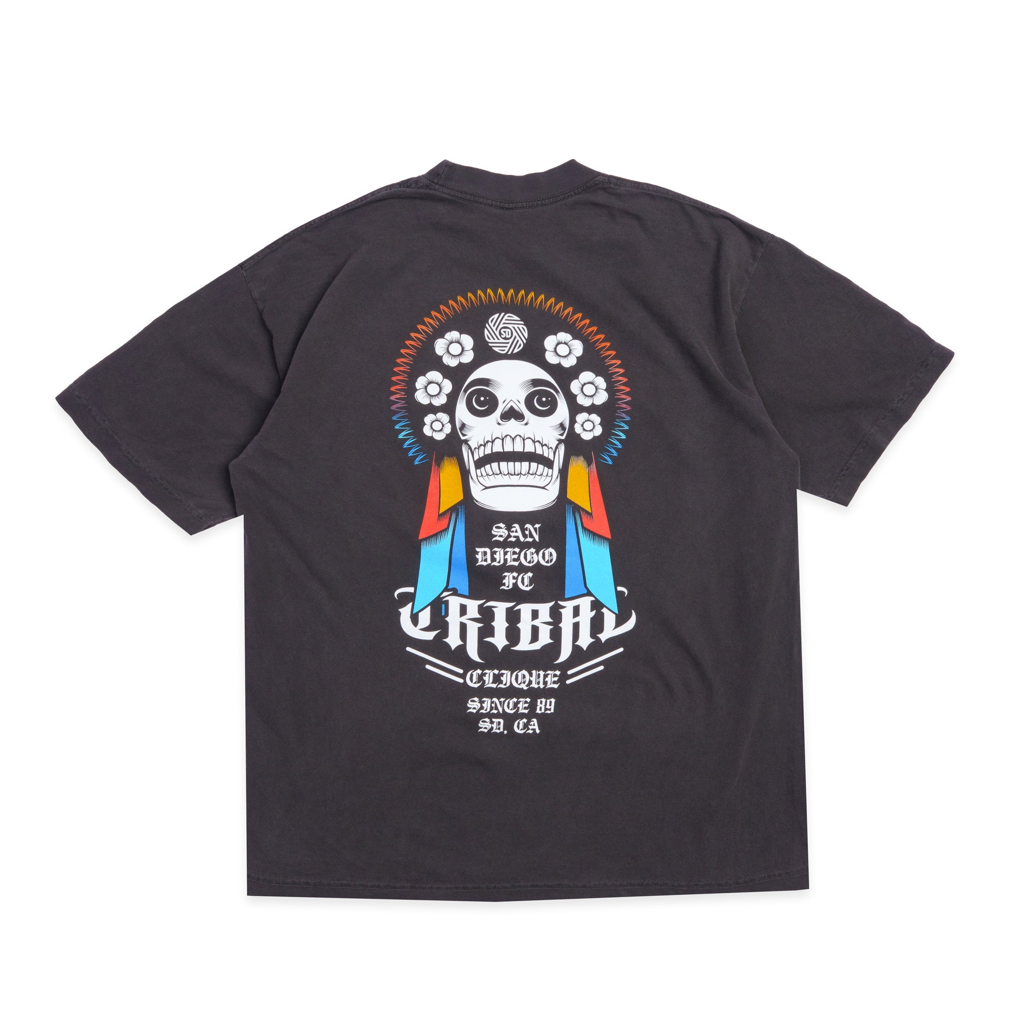 OUR TIME - SDFC x Tribal - Vintage Black Tee