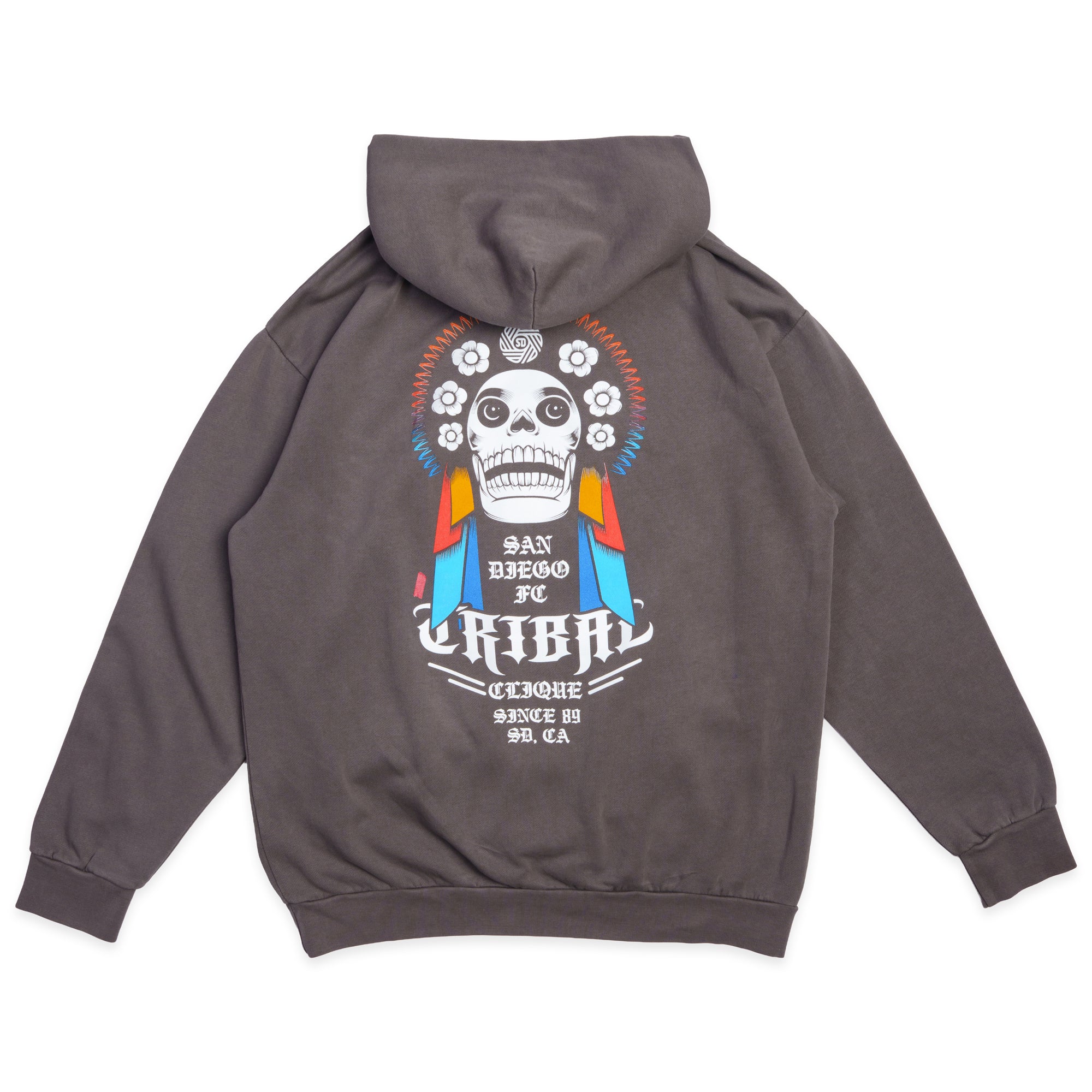 OUR TIME - SDFC x Tribal - Vintage Black Hoodie