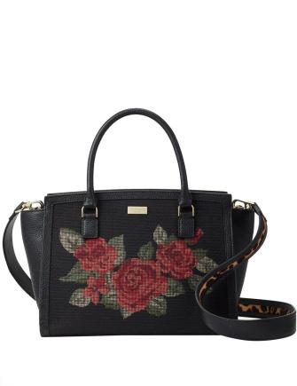 Kate Spade New York Seeley Lane Lana Rose Jacquard Satchel