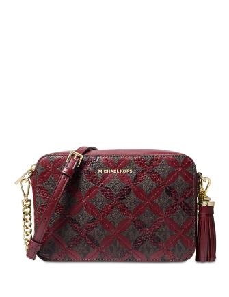 Michael Michael Kors Signature Floral Camera Bag