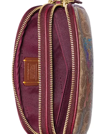 Coach Signature Rexy and Carriage Sadie Crossbody