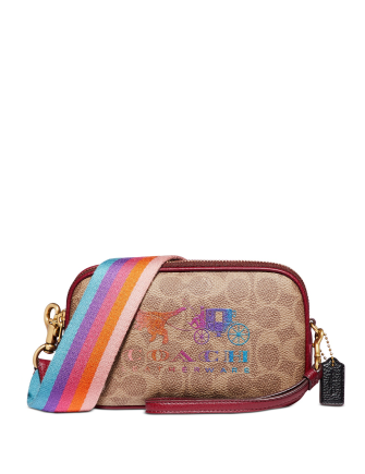 Coach Signature Rexy and Carriage Sadie Crossbody