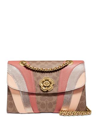 Coach Signature Wave Patchwork Parker Shoulder Bag