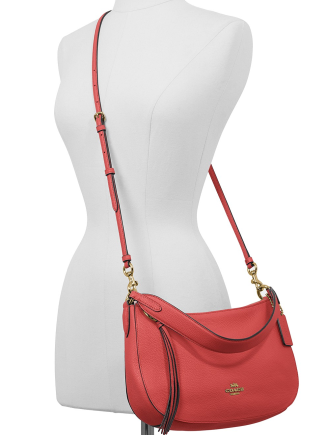 Coach Sutton Crossbody in Polished Pebble Leather