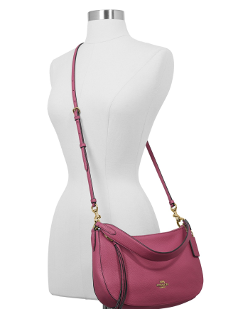 Coach Sutton Crossbody in Polished Pebble Leather