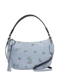 Coach Sutton Leather Crossbody In Meadow Print