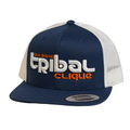 Throwback - Navy/White Mesh Snapback