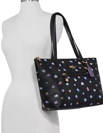 Coach Taylor Vintage Rose Leather Tote