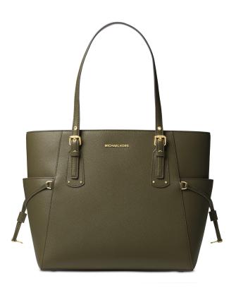 Michael Michael Kors Voyager East West Crossgrain Leather Tote