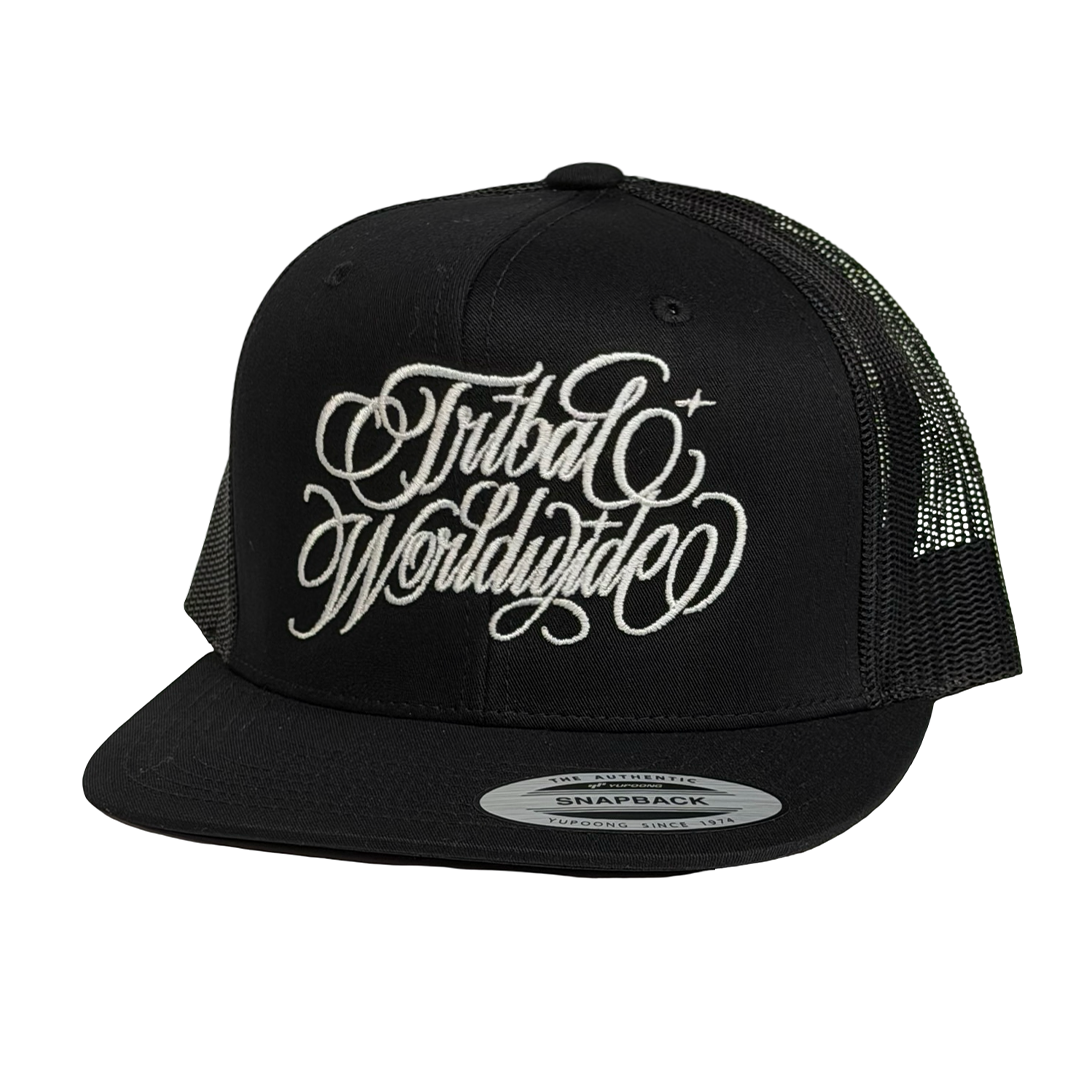 Worldwide - Black Mesh Snapback