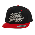 Worldwide - Black/Red Snapback