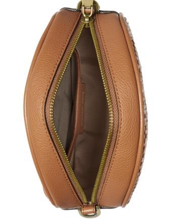 Michael Michael Kors Woven Chevron Canteen Bag