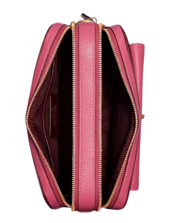 Coach Cassie Colorblock Leather Camera Bag