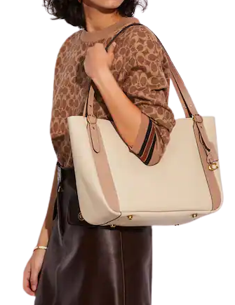 Coach Alana Tote In Colorblock