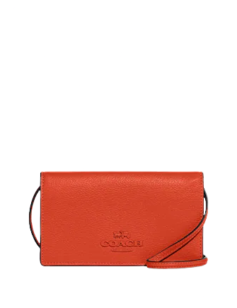 Coach Anna Foldover Crossbody Clutch