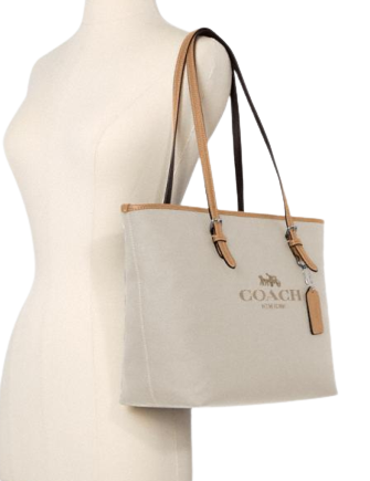 Coach Canvas City Zip Tote