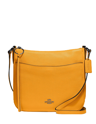 Coach Chaise Crossbody in Polished Pebble Leather
